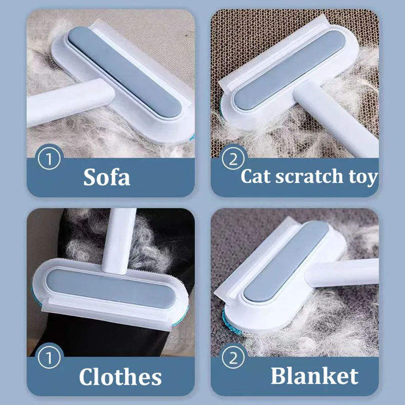 Pet Hair Remover Brush With Long Handle